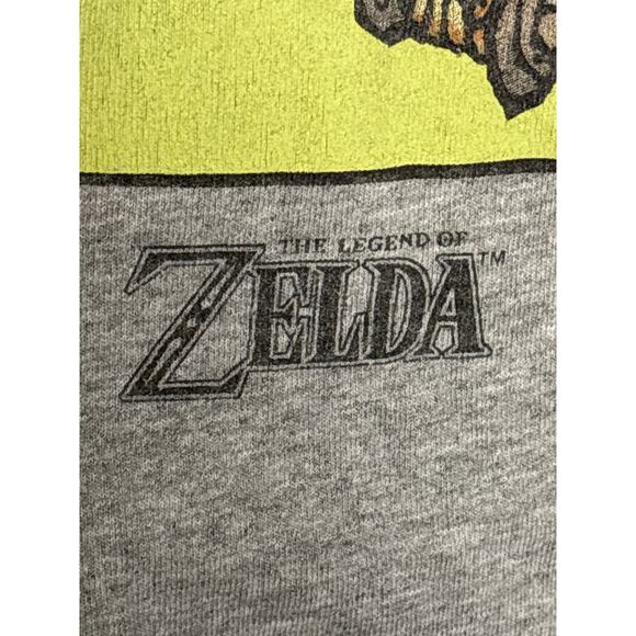 Vintage The Legend of Zelda Link Tee Shirt XL Gray - Picture 5 of 5